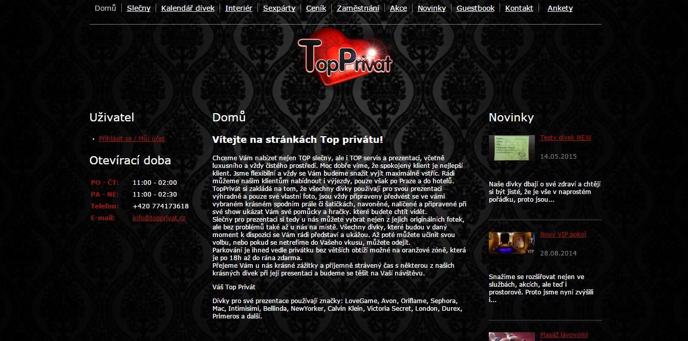 top sex privat praha